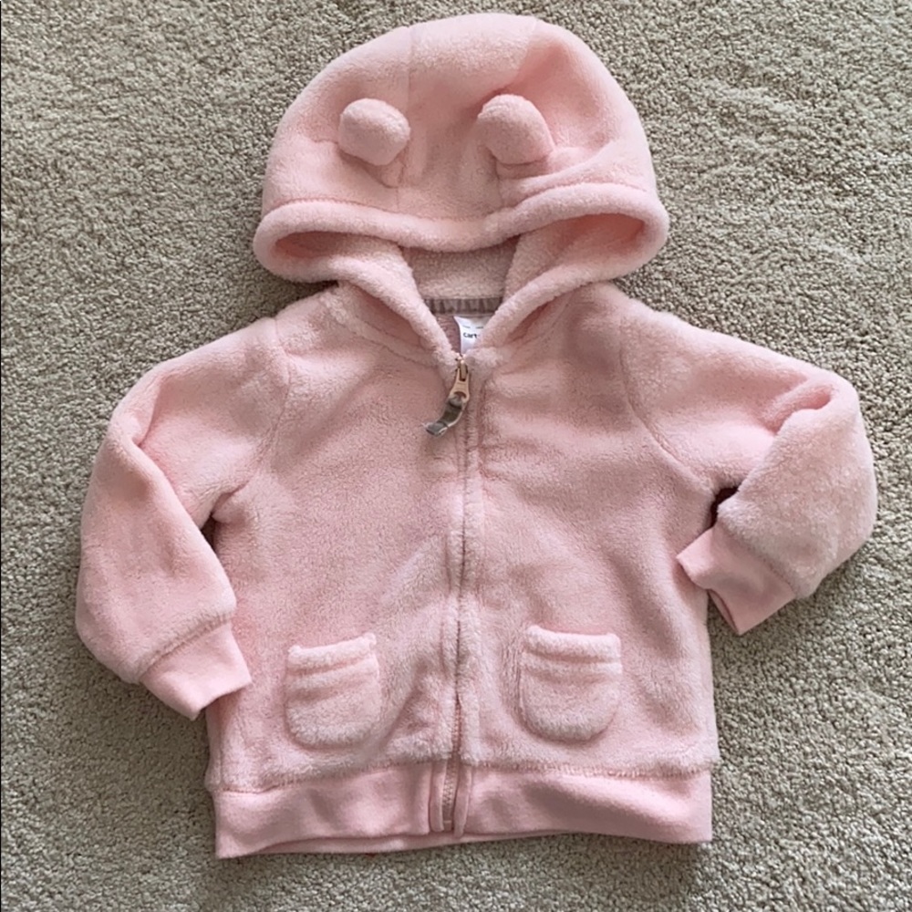 Carter’s 9M Soft Pink Jacket with Hood